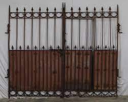 Vintage Indian Iron 8 Garden Gates