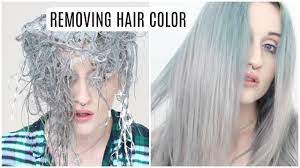 removing semi permanent hair color
