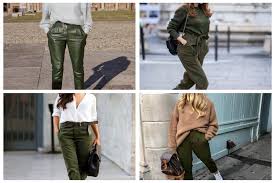 colors that go with olive green pants