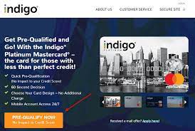 As a secured credit card, your security deposit is your credit line, so it's possible to have fair credit and still qualify for the card. Www Indigocard Com Get Your Platinum Card Apply For Indigo Platinum Mastercard