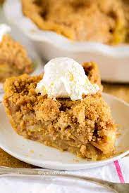 the best apple crumb pie spend with