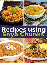 82 soya chunks recipes tarladalal com