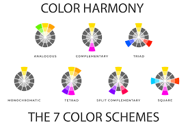 using color harmony and schemes to