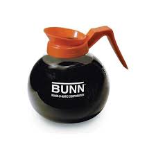 Bunn 64 Oz Orange Glass Coffee Decanter