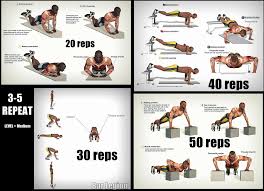 Push Up Routine Chest Workout For Men Chest Workout