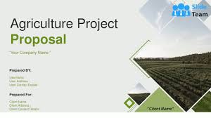 agriculture project proposal powerpoint