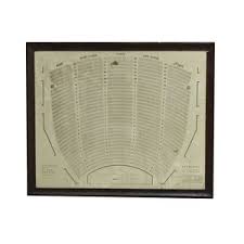 framed fox theater seating chart