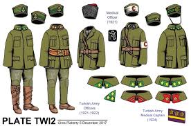Ottoman Uniforms 1919 Till 1922 Turkish Army