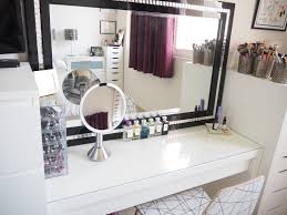 My Make Up Storage Vanity Bedroom Tour Expat Make Up Addict