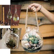 Glass Wall Vase Wall Planters Indoor