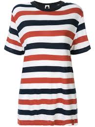 Bassike Striped T Shirt Products In 2019 T Shirt