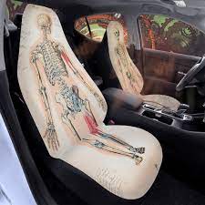 Anatomy Skeleton Car Seat Covers