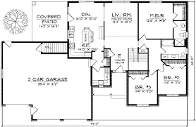 Traditional Ranch Style Home Plan
