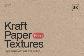 50 free kraft paper textures 4k 8k