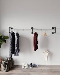A clothing rack for you and a clothing rack for the little one! Pin On Wall Mounted Clothing Rack