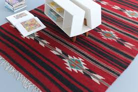 vine red and black patterned aztec