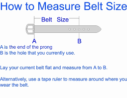 How To Measure Your Belt Size
