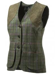 Beretta Womens St James Cashmere Tweed Shooting Vest