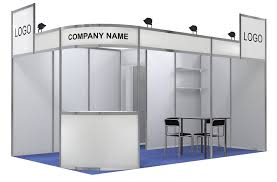 Fiber Glass Wall Exhibition Stall In
