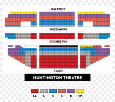 huntington avenue theatre seating chart