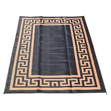 wfs 9 x 12 greek key pattern woven mat