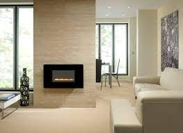 wall mounted gas fire interior design