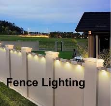 Outdoor Fence Lighting For Your Backyard