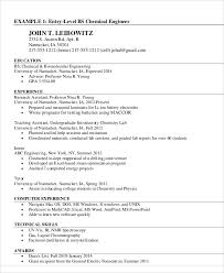 Sample Civil Engineering Resume Entry Level   Gallery Creawizard com Huanyii com