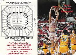 1969 70 University Of Nebraska Cornhuskers Basketball Pocket
