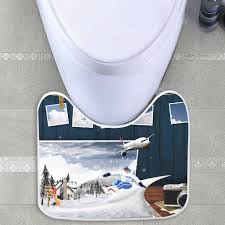 Toilet Seat Front Cushion Cover Pad Mat
