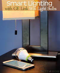 Smart Lighting With Ge Wifi Light Bulbs For Easier Daily Routines Safety Giveaway Nifty Mom