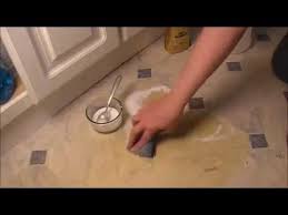 cleaning stains from linoleum vinyl