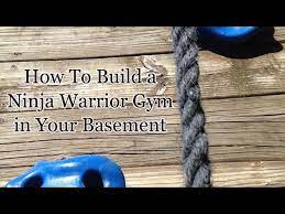 Ninja Warrior Gym In Your Basement