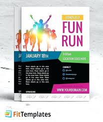 Charity Event Flyer Templates Free Inspirational Marathon