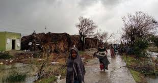 in cyclone gaja raed villages of