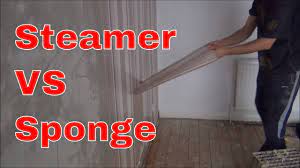 removing wallpaper steamer vs sponge