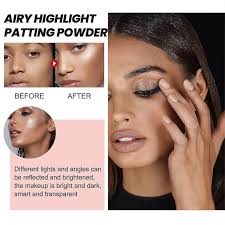 shiny glitter powder clothing makeup