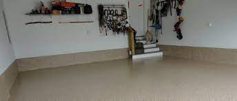 garage cabinets concrete flooring and