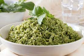 arroz verde green rice the chunky chef