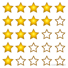 5 star rating clip art free png image
