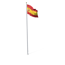 Look at links below to get more options for getting and using clip art. Flag On Pole Spain Png Images Psds For Download Pixelsquid S112637310
