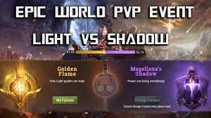 Crusaders Of Light Insane World Pvp Event Light Vs Shadow