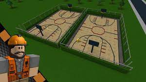 bloxburg basketball court tutorial