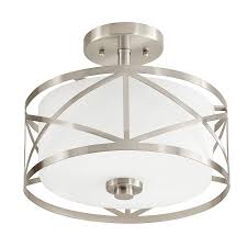 Ceiling lights in any style, for every room. Flush Mount Lighting At Lowes Com