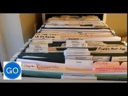 Use a labeled file folder for each of your subcategories. How To Organize Your Filing Cabinet Files Youtube