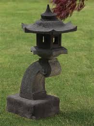 Cantilever Japanese Pagoda Stone Garden