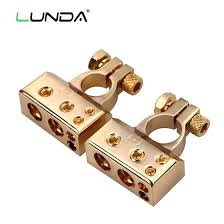 Industrial parts car battery terminal connectors kit 2pcs. Shop Lunda Car Battery Jump Connector Battery Quick Disconnect Battery Terminal Connector With Caps Top Posts Batteries Online From Best Other Car Parts On Jd Com Global Site Joybuy Com