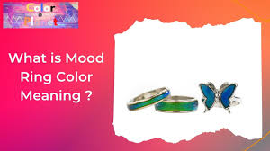 what is mood ring color meaning you