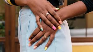 nail colors on dark skin industry