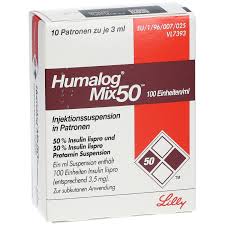 humalog mix50 100 einheiten ml 10x3